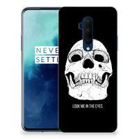 Silicone Back Case OnePlus 7T Pro Skull Eyes