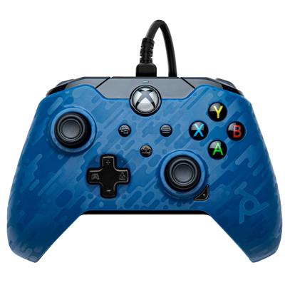 PDP 049-012-EU-CMBL game controller Blauw, Camouflage USB Gamepad Xbox, Xbox One, Xbox Series S, Xbox Series X PDP 049-012-EU-CMBL game controller Blauw, Camouflage USB Gamepad Xbox, Xbox One, Xbox Series S, Xbox Series X