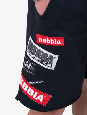 Nebbia / shorts Logo in zwart Nebbia / shorts Logo in zwart