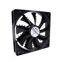 Zalman ZM-F1 PLUS(SF) hardwarekoeling Computer behuizing Ventilator 8 cm Zwart - thumbnail