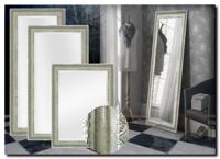 Elegante Spiegel Leonardo Zilver