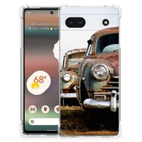 Google Pixel 6A Anti-shock Hoesje met foto Vintage Auto