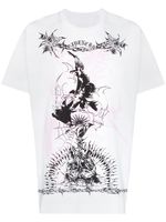 Givenchy t-shirt à imprimé gothique - Blanc - thumbnail