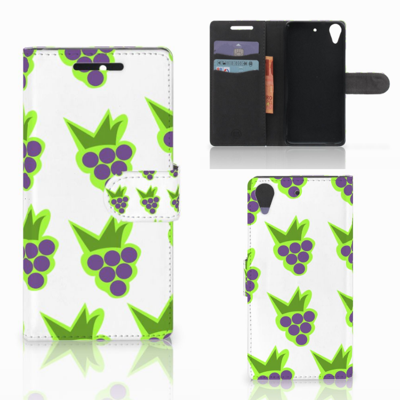HTC Desire 628 Book Cover Druiven