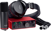 FOCUSRITE Focusrite Scarlett Solo Studio 4th gen studio bundel