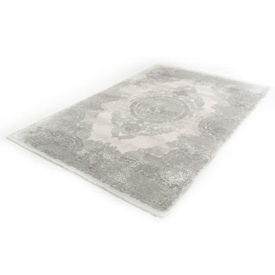 Oosterse Design - Viscose Vloerkleed - Vintage - Trasor - Grijs-120 x 170 cm Oosterse Design - Viscose Vloerkleed - Vintage - Trasor - Grijs-120 x 170 cm