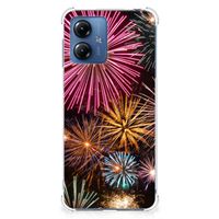 Motorola Moto G14 Anti Shock Bumper Case Vuurwerk