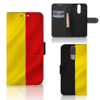 Huawei Mate 10 Lite Bookstyle Case Belgische Vlag Huawei Mate 10 Lite Bookstyle Case Belgische Vlag