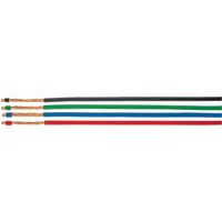 Helukabel 15135-500 Enkele ader LiFY 1 G 6 mm² Groen, Geel 500 m