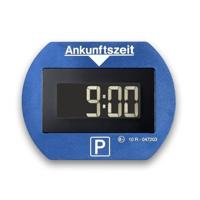 Needit Elektronische parkeerschijf Park Lite I automatische parkeerschijf elektrisch met goedkeuring van het Duitse Federale Bureau voor motorrijtuigen, digitale parkeerklok met 2 displays en vele