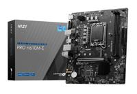 MSI PRO H610M-E Moederbord Socket Intel 1700 Vormfactor Micro-ATX Moederbord chipset Intel® H610