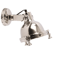 Wandlamp Spot Rovigo Industrieel 20 cm 1 Lichts Glans Chroom