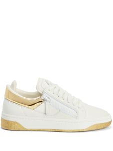 Giuseppe Zanotti baskets GZ94 à bords contrastants - Blanc