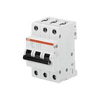 ABB S200 MCB stroomonderbreker type C, 3-polig, 16 A 400 V, uitschakelvermogen 6 kA System Pro M Compact