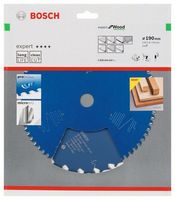 Bosch Accessoires Cirkelzaagblad expert for Wood 190x30x2.6/1.6x24 T - 2608644047