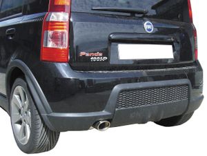 InoxCar uitlaat passend voor Fiat Panda 1.4 16v (100pk) 2007- 120x80mm IXFIPA02120