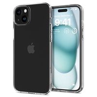 iPhone 15 Spigen Liquid Crystal TPU Case - Doorzichtig - thumbnail