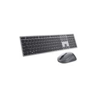 Dell KM7321W Premier Multi-Device draadloos toetsenbord en muis, VK (QWERTY), 2,4 GHz, Bluetooth 5.0, 128-bit AES-codering, 4000 dpi, compatibel met Windows, Mac, Linux, Chrome en Android, (grijs)