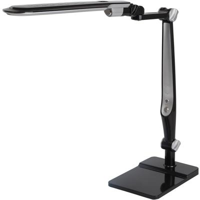 LED Bureaulamp - Aigi Alinox - 10W - Aanpasbare Kleur - Dimbaar - Mat Zwart
