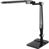 LED Bureaulamp - Aigi Alinox - 10W - Aanpasbare Kleur - Dimbaar - Mat Zwart