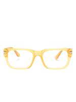 Persol lunettes de vue 3315V à monture rectangulaire - Jaune