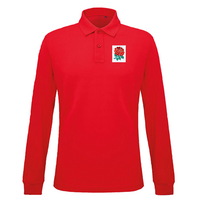 Rugby Vintage - Engeland Retro Rugby Shirt - Rood