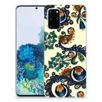 Siliconen Hoesje Samsung Galaxy S20 Plus Barok Flower