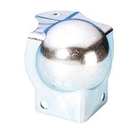 Kogelhoek met geïntegreerde L-hoek, verzinkt.