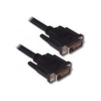 Lineaire vhd10d kabel DVI-D stekker, 2 m, zwart