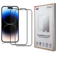 iPhone 15 Pro Max Saii 3D Premium Glazen Screenprotector - 2 St.