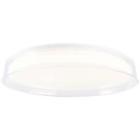 Brilliant G97189/70 Leanna LED-plafondlamp LED 24 W Transparant, Wit - thumbnail