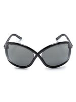 TOM FORD Eyewear lunettes de soleil Bettina à monture papillon - Noir - thumbnail