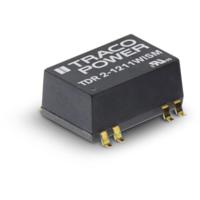 TracoPower TDR 2-1212WISM DC/DC-converter, SMD 12 V/DC 12 V/DC 167 mA 2 W Aantal uitgangen: 1 x Inhoud 1 stuk(s) - thumbnail