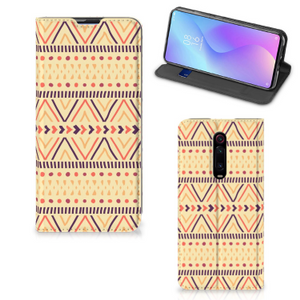 Xiaomi Redmi K20 Pro Hoesje met Magneet Aztec Yellow