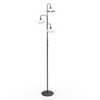 Steinhauer Moderne leeslamp Tallerken 3-lichts zwart met wit 2659ZW - thumbnail