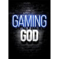 Poster - GAMING GOD