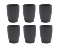 Studio Tavola Bekers Black Tie 350 ml - 6 stuks - thumbnail