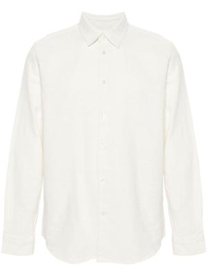 SAMSOE SAMSOE Overhemd van katoenblend - Beige