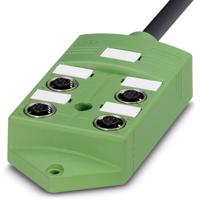 Phoenix Contact SACB-4/ 4- 5,0PUR SCO 1516962 Passieve sensor/actorbox M12-verdeler met metalen schroefdraad 1 stuk(s)