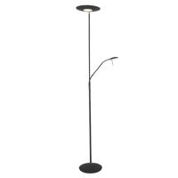 Steinhauer Vloerlamp met leeslampje Zenith 2-lichts zwart 7972ZW