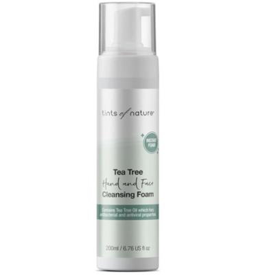 Tints Of Nature Tints Of Nature Tea Tree Hand & Face Cleansing Foam (200ml)