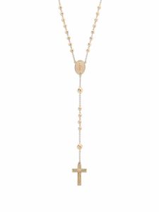 Dolce & Gabbana collier à pendentif croix - Or