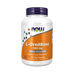 L-Ornithine 500mg Now Foods 120v-caps