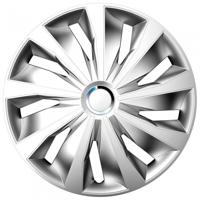 AutoStyle wieldoppen Grip Pro 13 inch ABS zilver set van 4