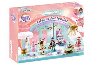 Playmobil Princess Magic Adventskalender kerstfeest onder de regenboog 71348