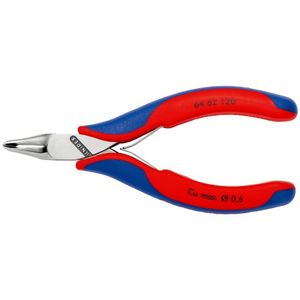 Knipex 64 62 120 64 62 120 Elektronica en fijnmechanica Schuine snijtang Met facet 120 mm