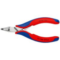 Knipex 64 62 120 64 62 120 Elektronica en fijnmechanica Schuine snijtang Met facet 120 mm - thumbnail