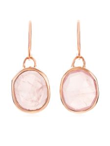 Monica Vinader boucles d'oreilles Siren - Rose