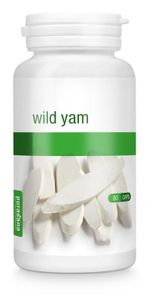 Purasana Wild Yam vegan bio (80 caps)