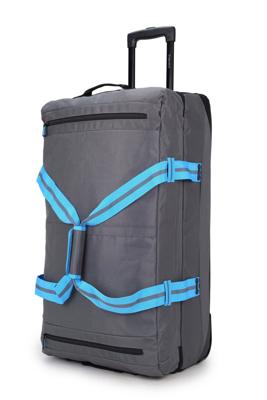 Decent Grote Reistas met wielen Grijs-Blauw